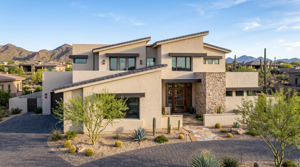 Stucco project in Chandler